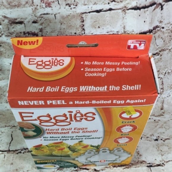 NIB Eggies - 6 Pack Egg Cooker - Picture 9 of 9